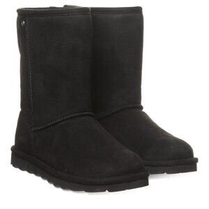 Bearpaw Elle Short Vegan Boots - Black